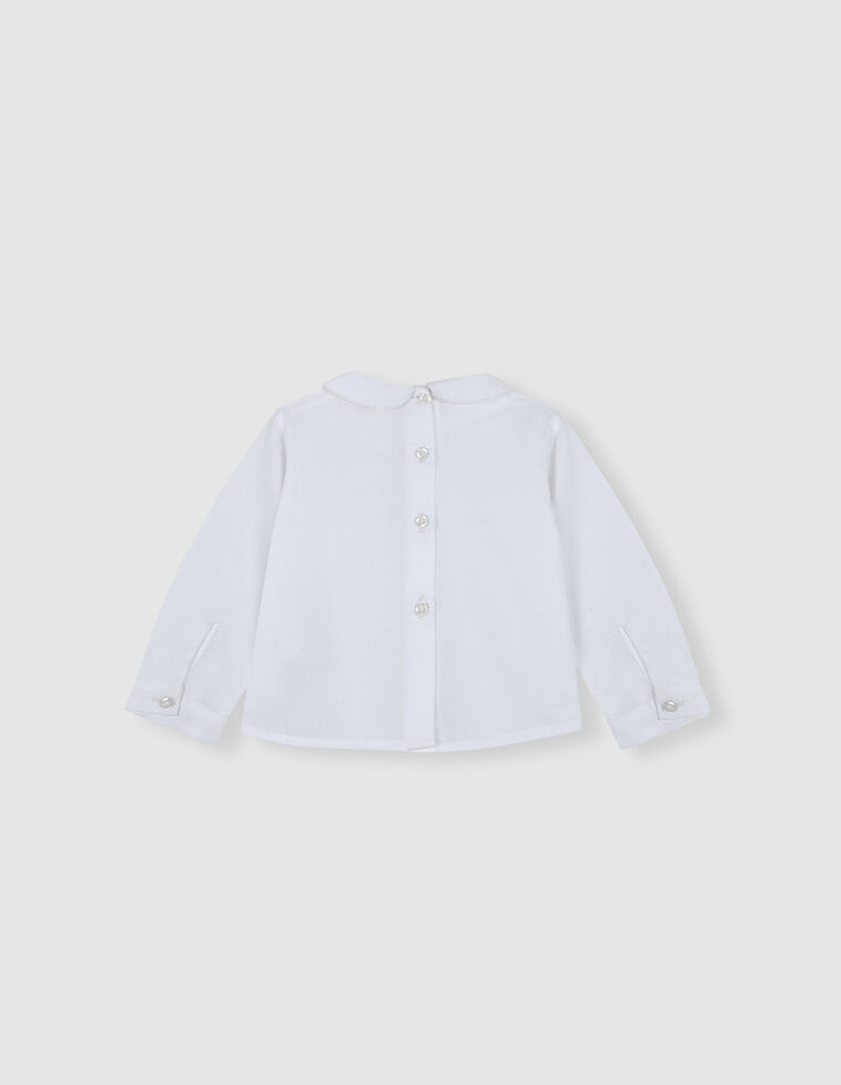 Camisa blanca popelín