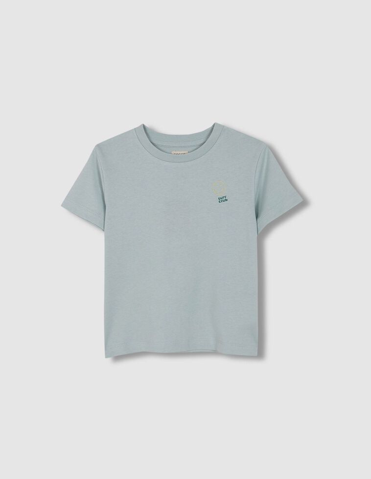 Camiseta print surf club verde
