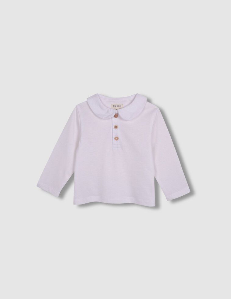 Camiseta manga larga blanco