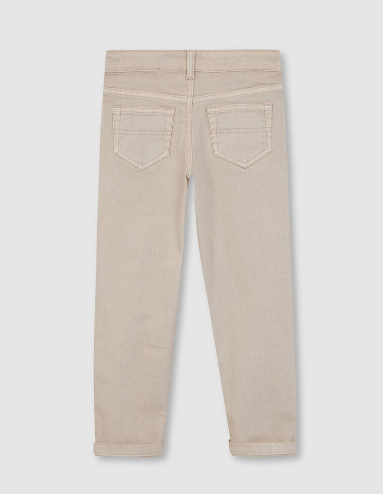 Pantalon  De Sarga Marfil