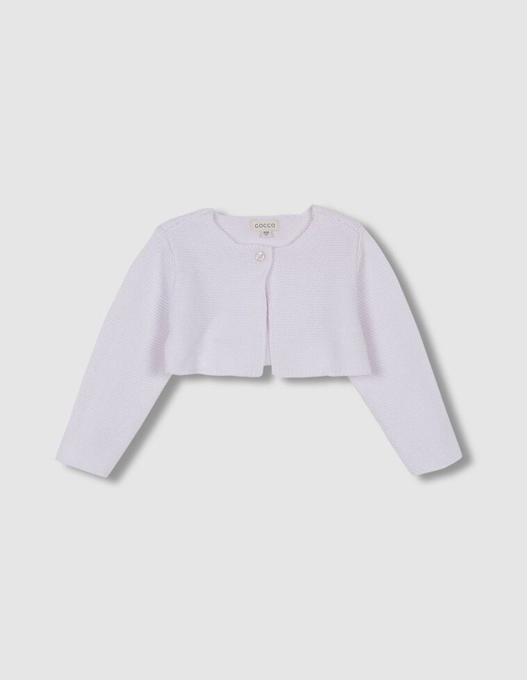 Chaqueta corta blanca