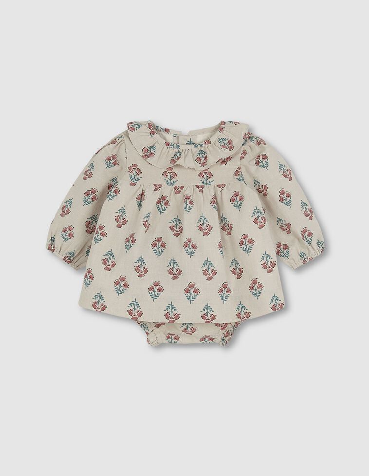 Conjunto Estampado Flor India