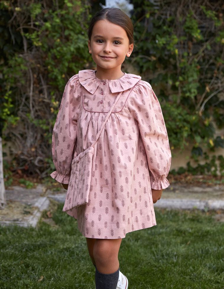 Vestido Canesê Rosa