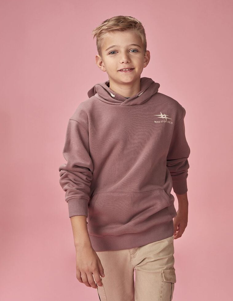 Sudadera print music morado Sudadera print music morado