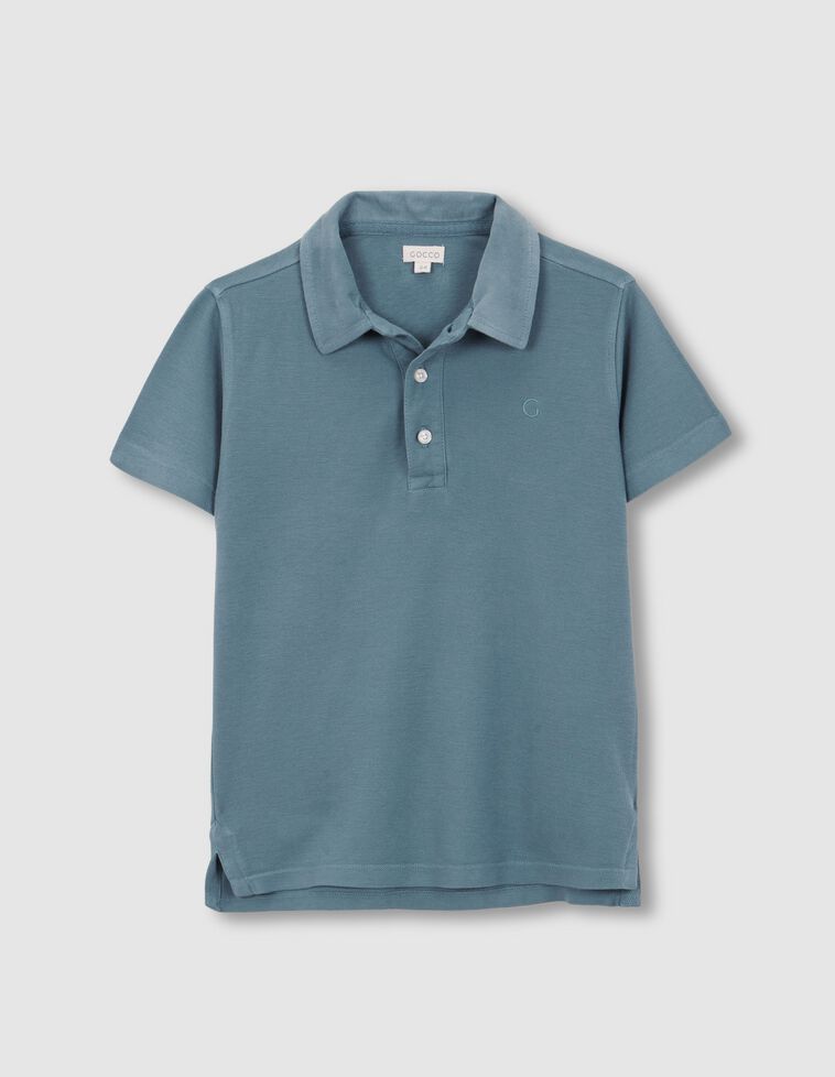 Polo básico gocco azul