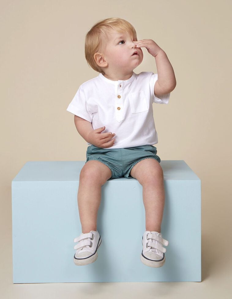Camiseta panadera blanco