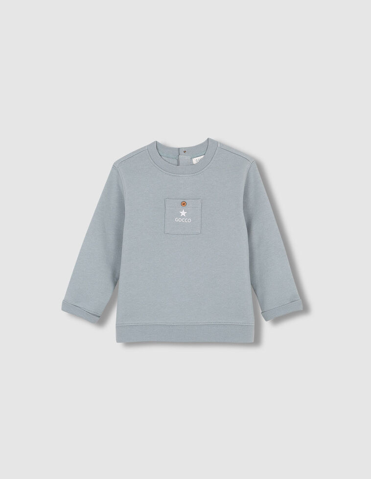Sudadera Con Estrella  Azul Nuevo 