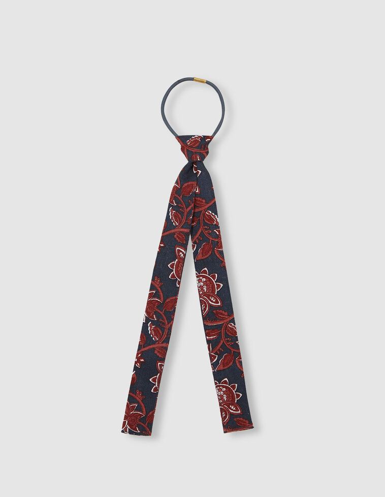 Lazo estampado verde