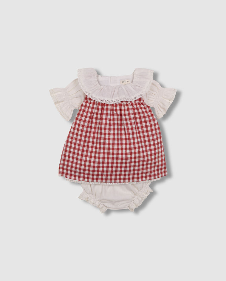 Vestido lino de dos piezas