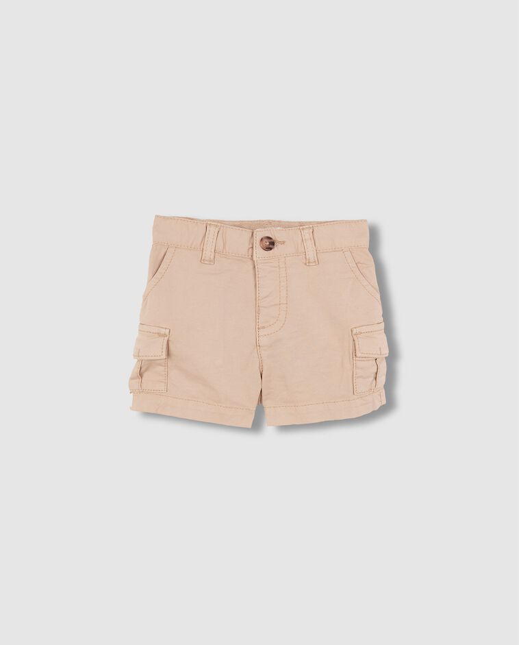 Pantal&oacute;n corto cargo marr&oacute;n