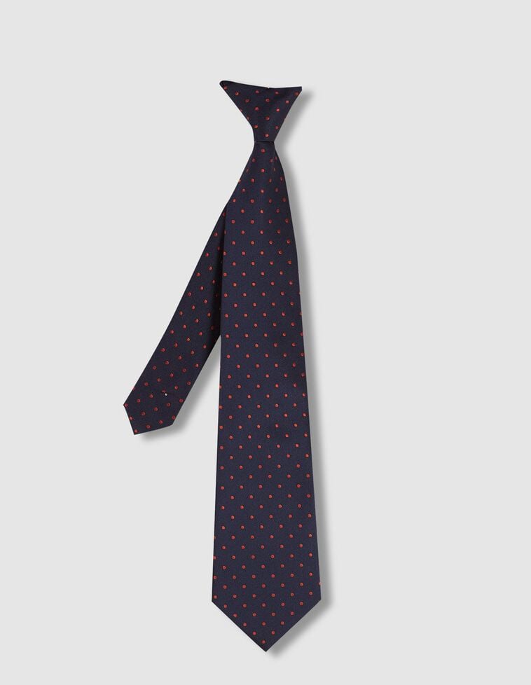 Corbata azul