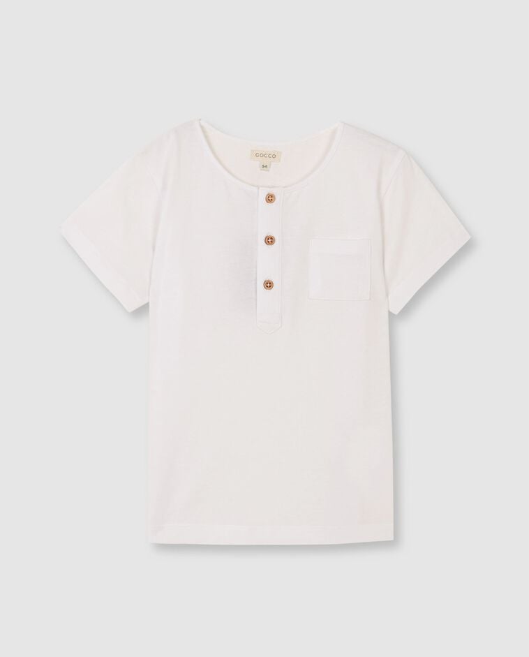 Camiseta panadera blanco