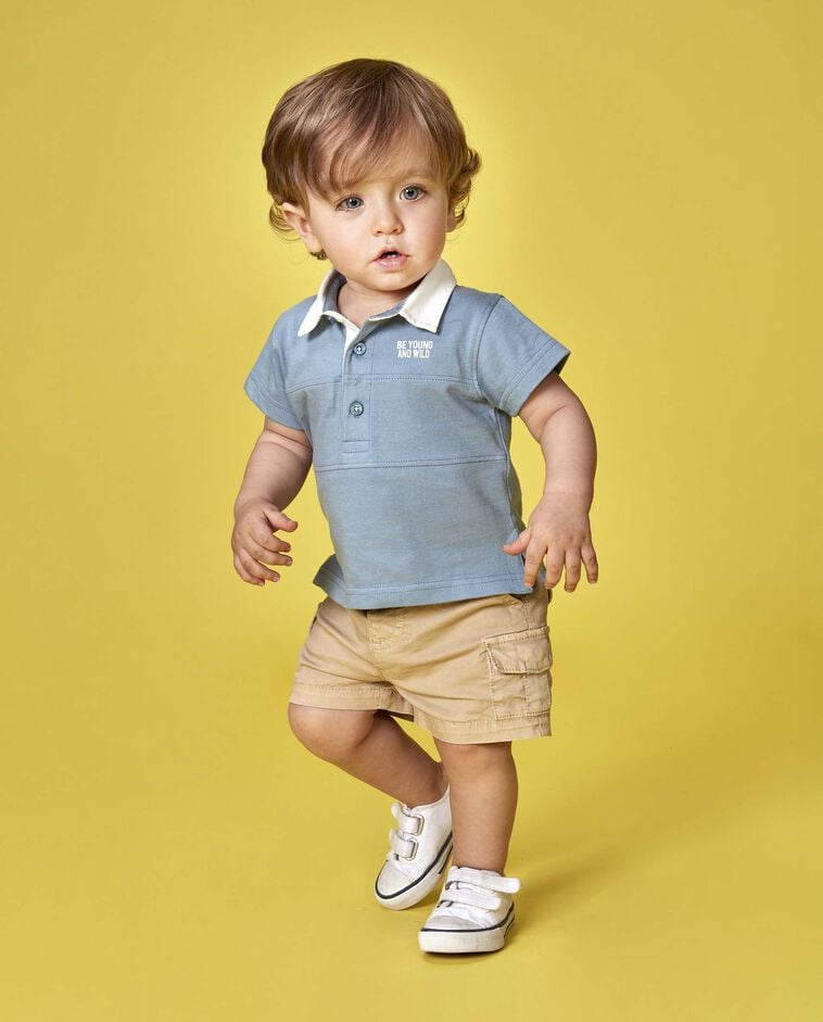 Polo thunder azul claro