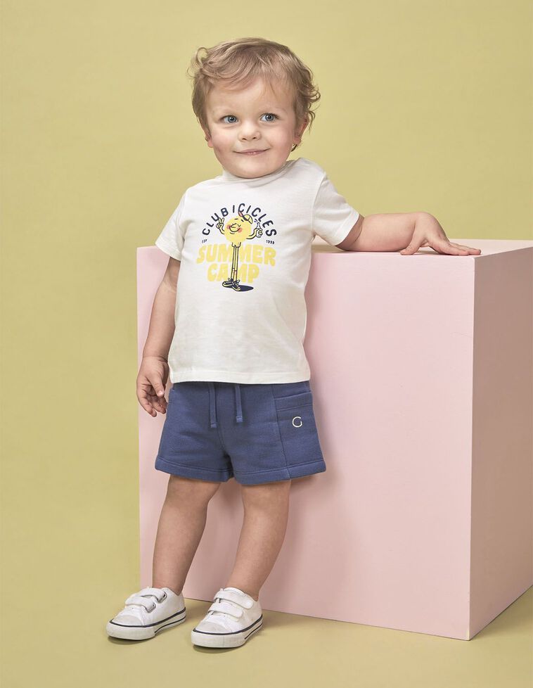 Camiseta camp blanco