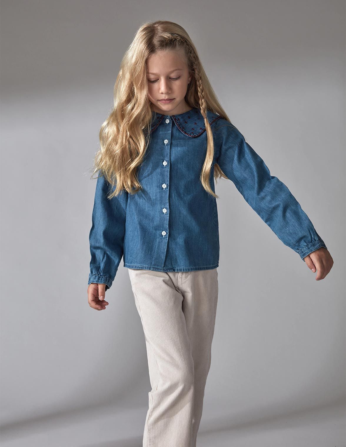 Camisa vaquera | Niña | Gocco