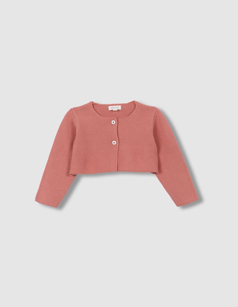 Chaqueta punto bobo coral 
