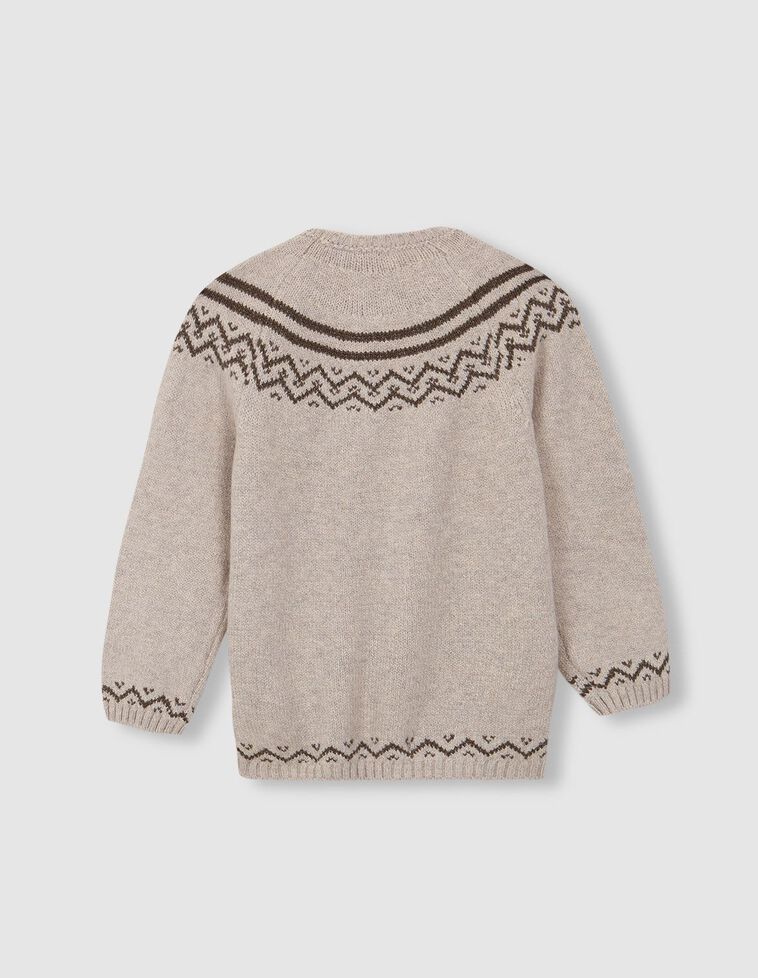 Jersey Jacquard Piedra Melange