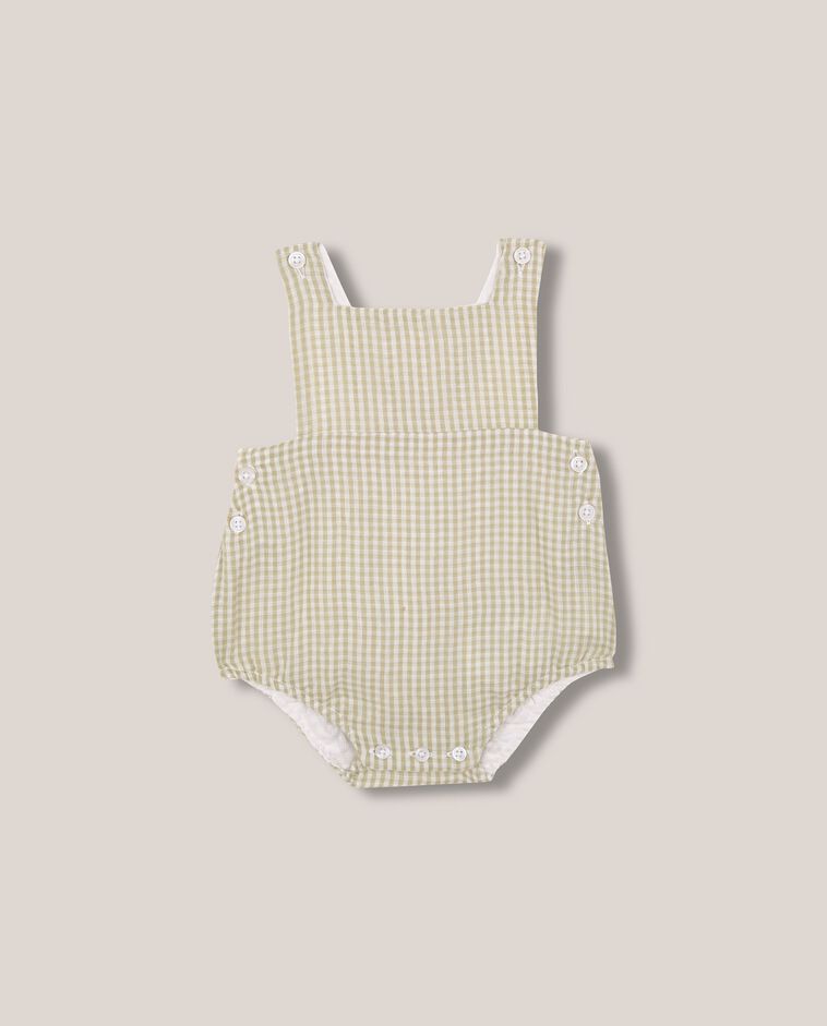 Ranita de vichy blanco