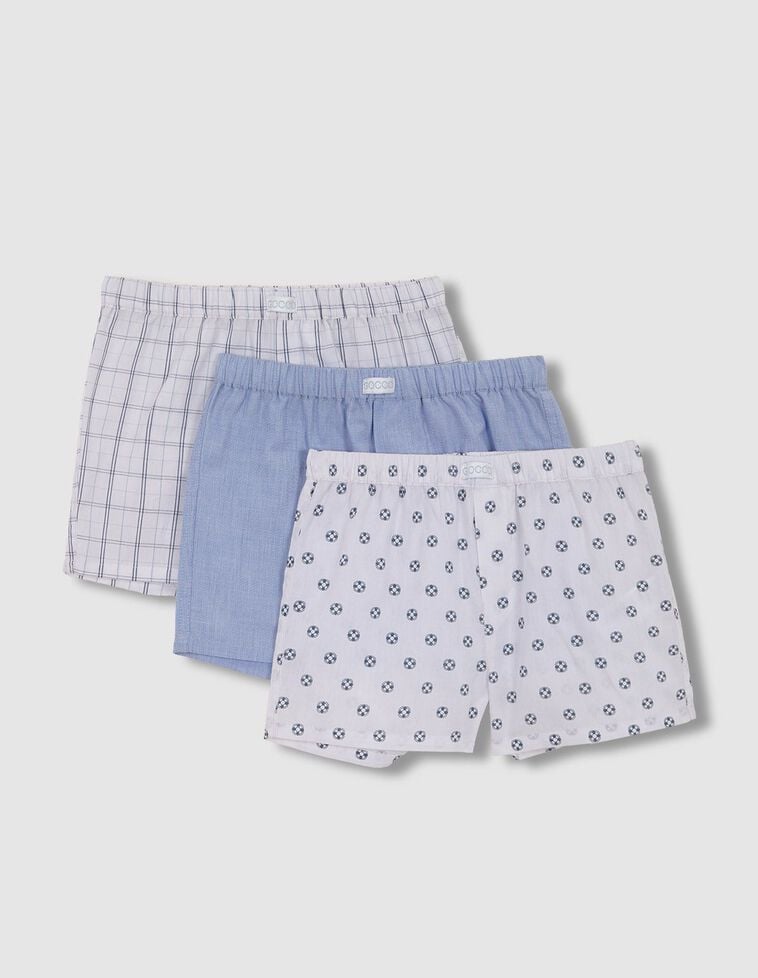 Pack de 3 calzoncillos blanco
