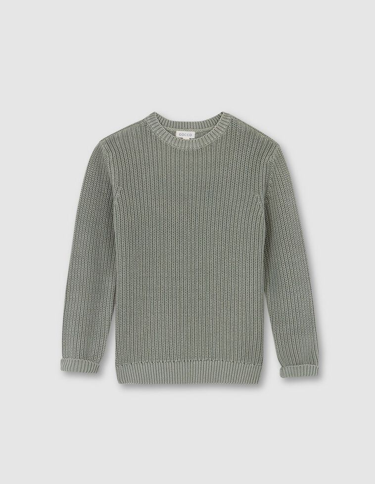 Jersey lavado verde