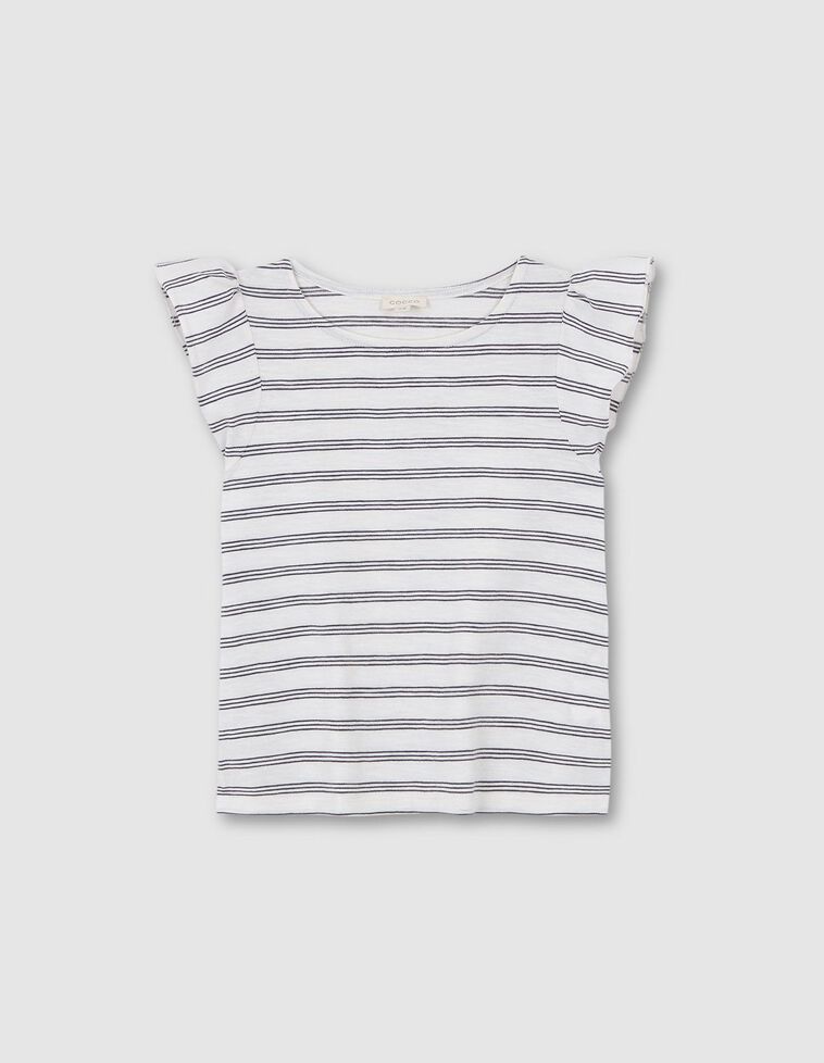 Camiseta rayas gris oscuro