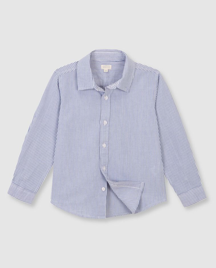 Camisa de rayas oxford