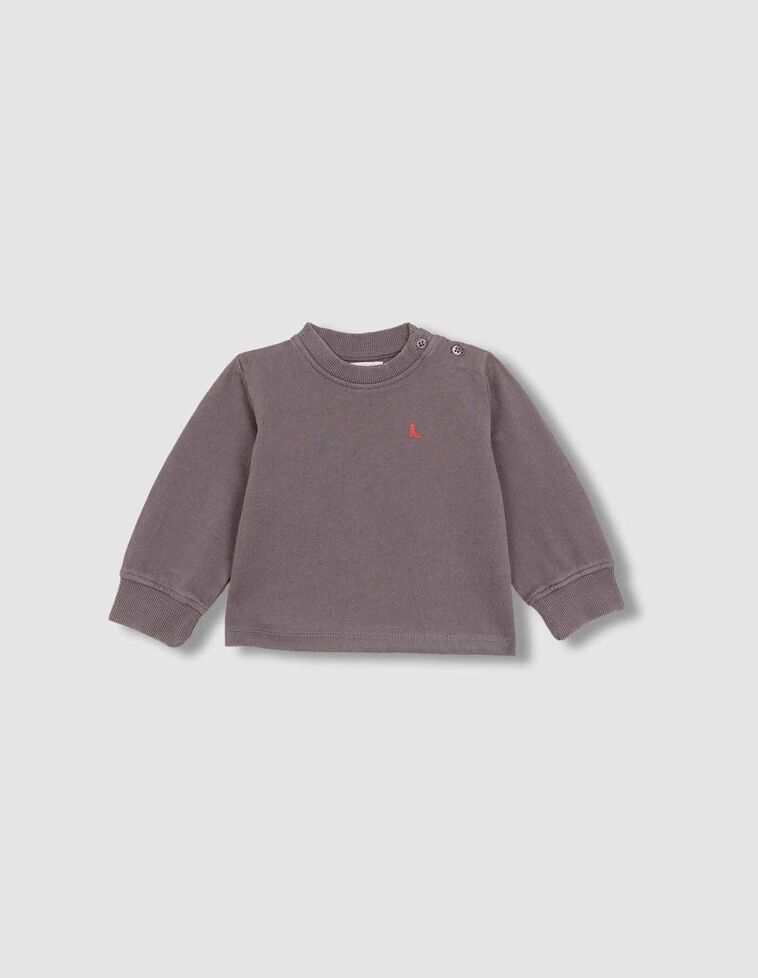 Sudadera lil sister gris