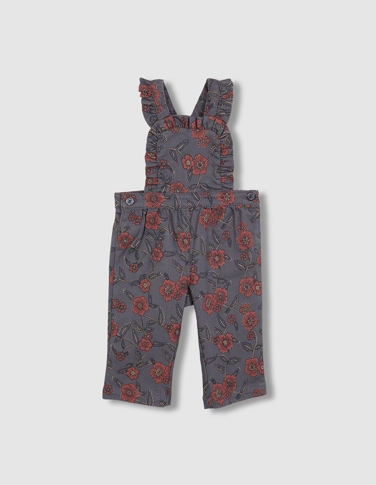 Pantalón con tirantes verde Pantalón con tirantes verde