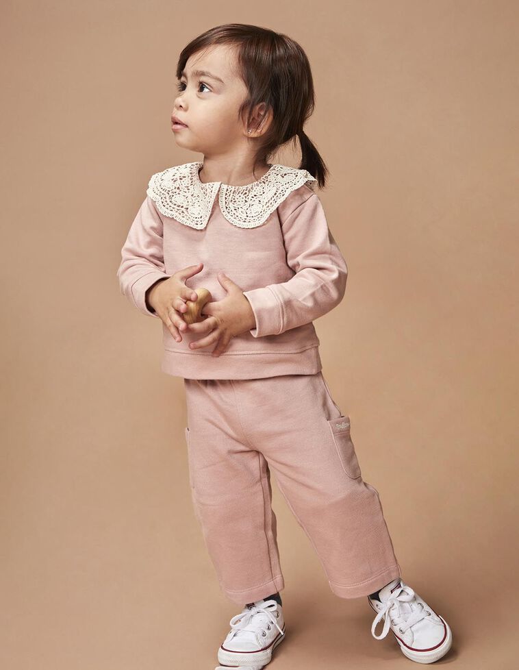 Pantalón de chandal lila