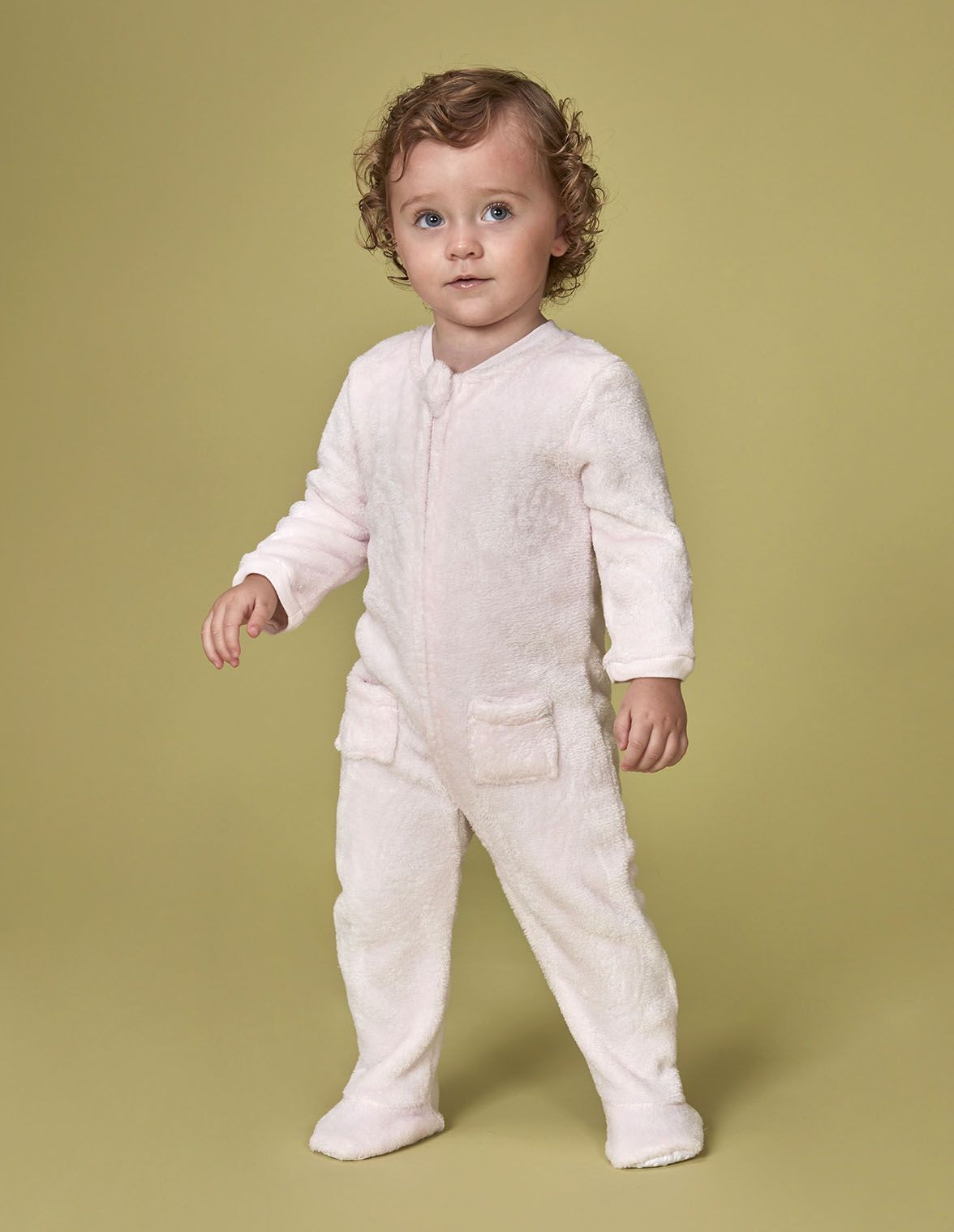 Pijama manta rosa para nina bebe Gocco