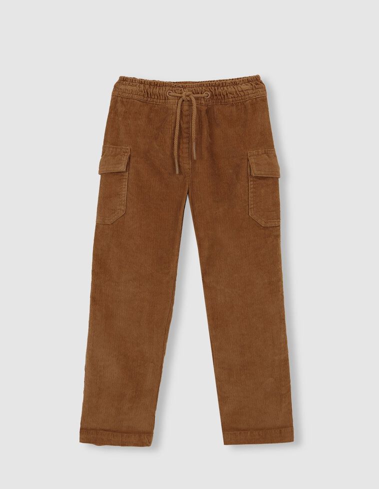 Pantalónes de pana camel