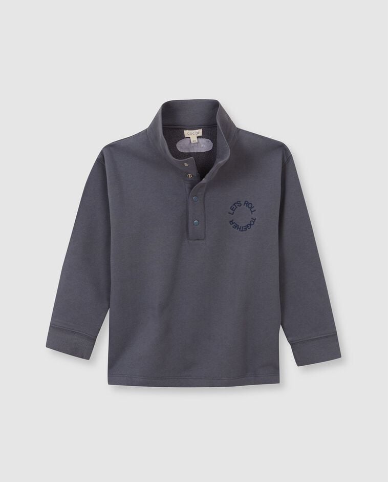 Sudadera caravana azul