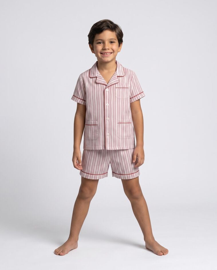 Pijama oxford blanco