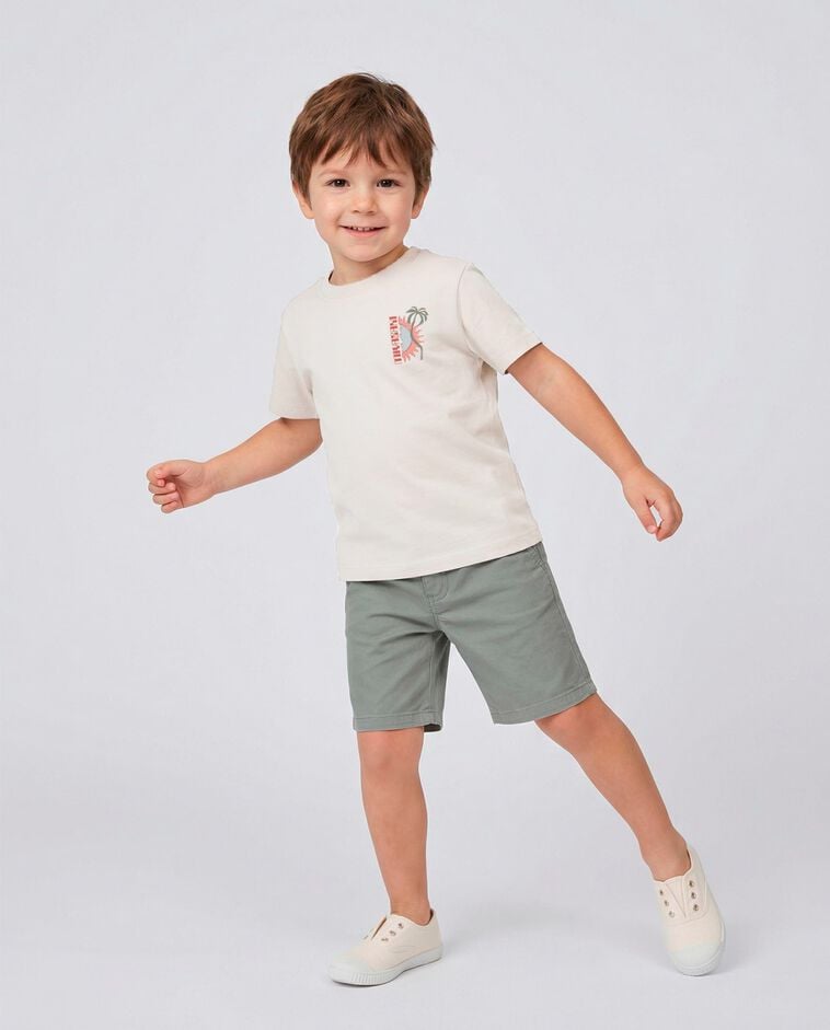 Pantal&oacute;n chino corto verde