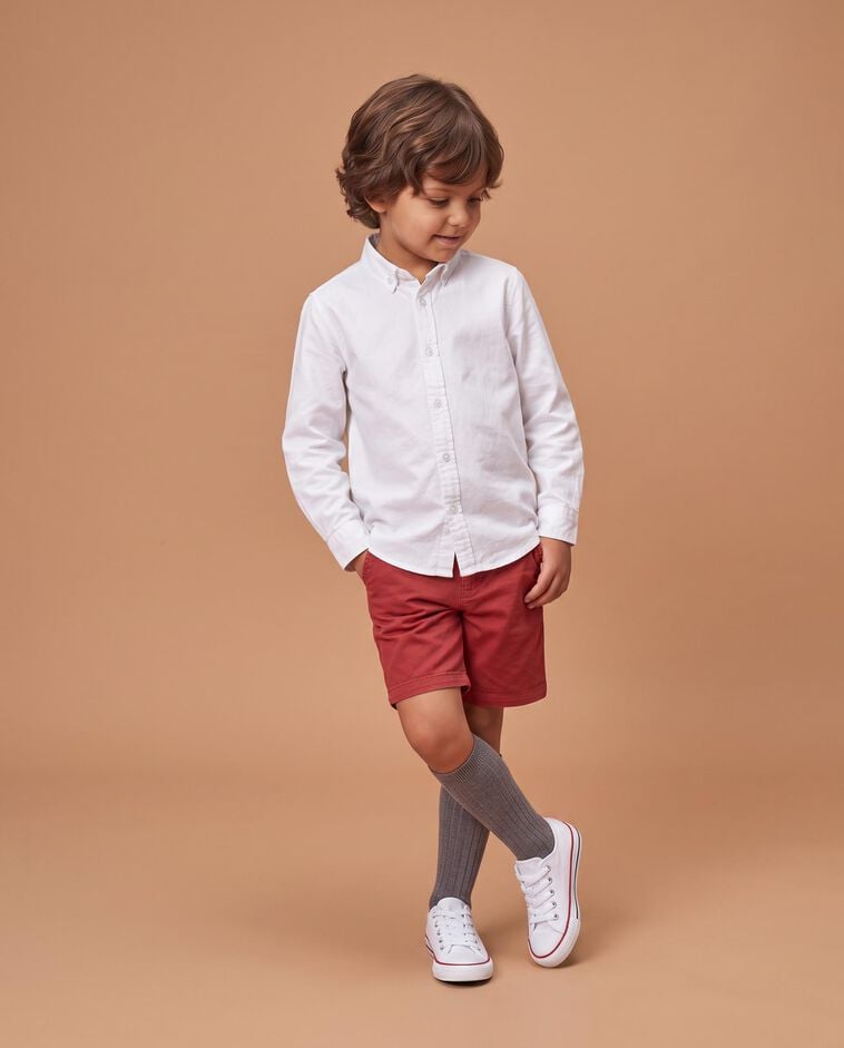 Pantal&oacute;n corto coral ni&ntilde;o