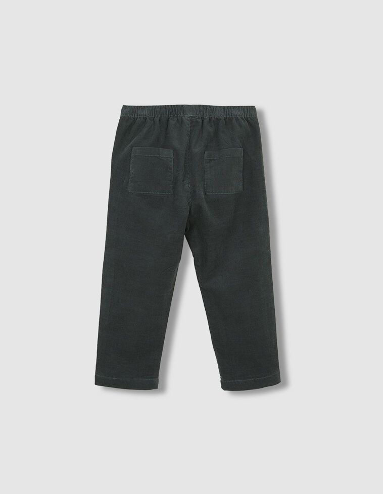 Pantalon  Micropana Todo Gomas Verde Oscuro