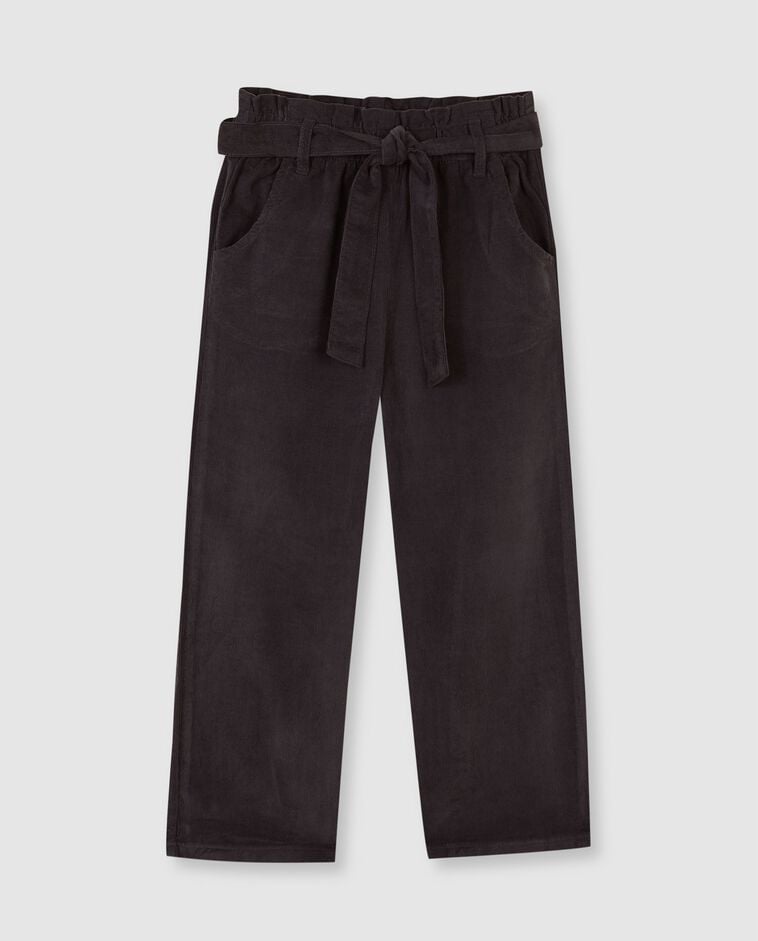Pantal&oacute;n de micropana gris ni&ntilde;a