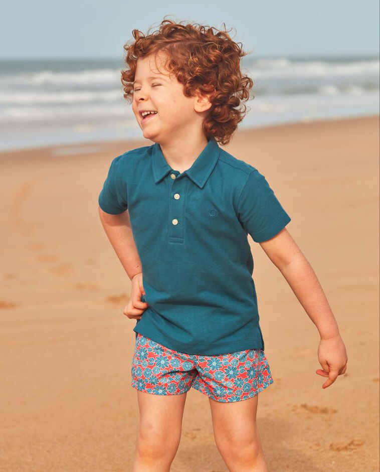 Ba&ntilde;ador de flor grande rosa