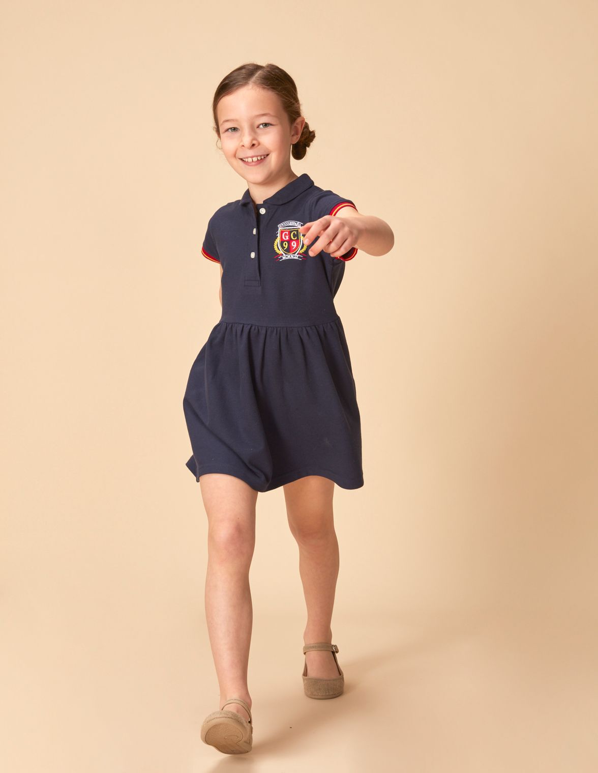 Vestido polo 2025 niña gocco