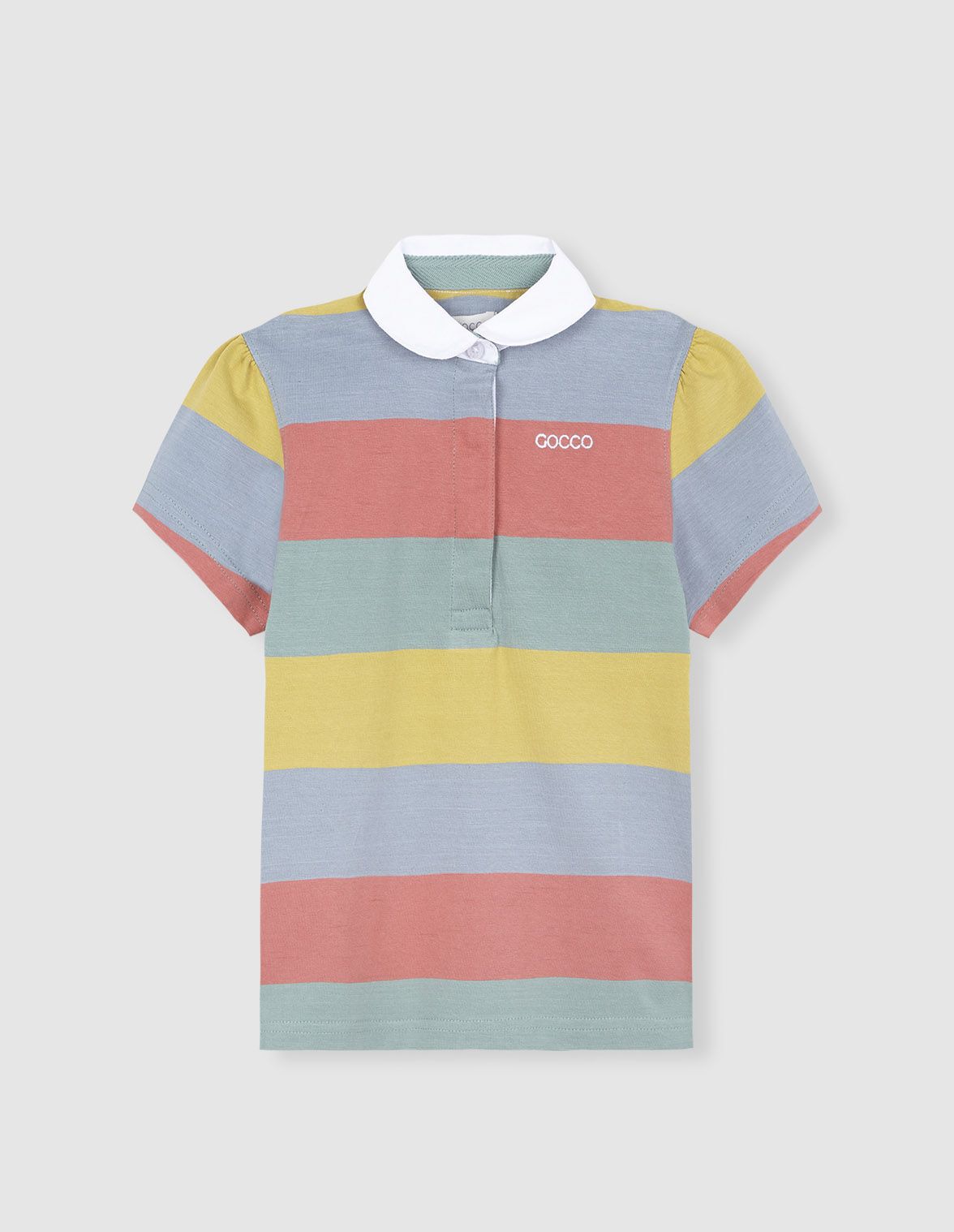Polo rayas multicolor de nina Gocco