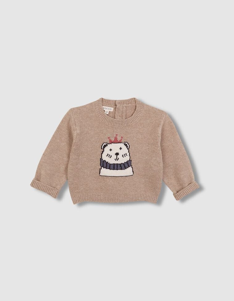 Jersey beige oso polar Jersey beige oso polar