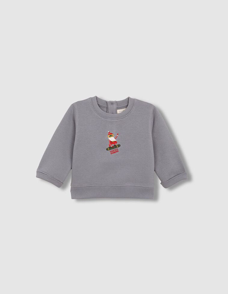 Sudadera christmas edition azul claro