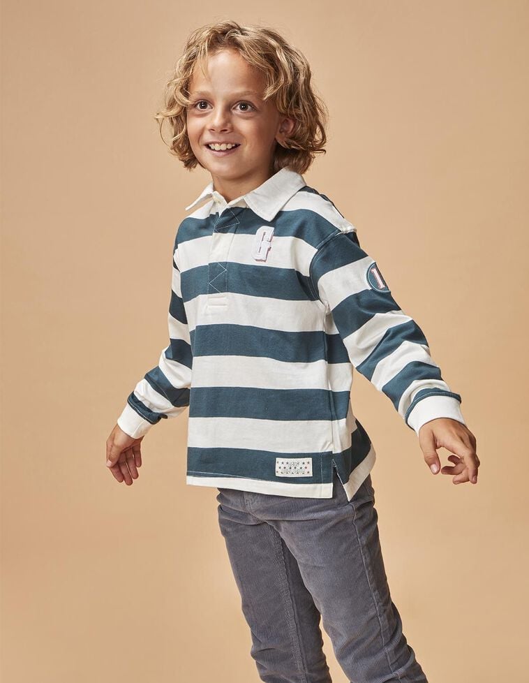 Polo rayas verde Polo rayas verde