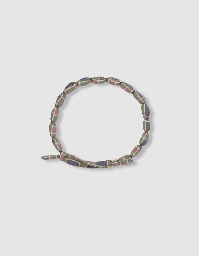 Collar acolchado azul claro