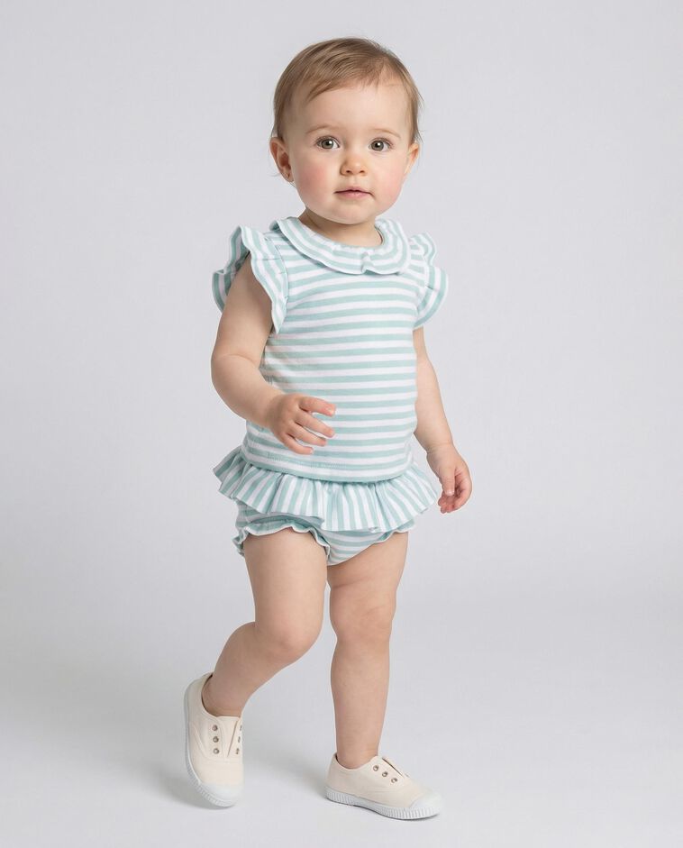 Bombacho rayas verde