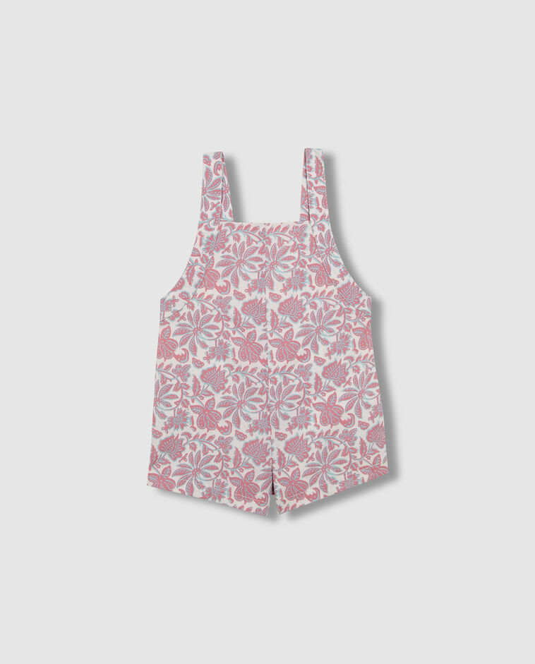 Peto corto de popelin beige claro