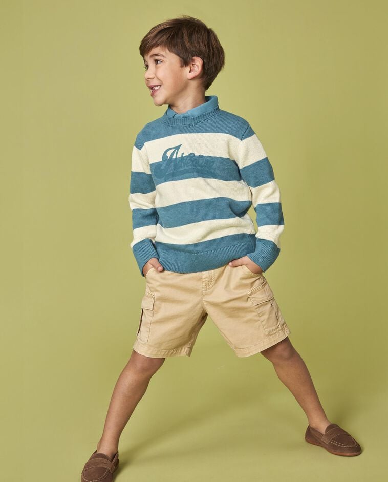 Pantal&oacute;n corto cargo marr&oacute;n