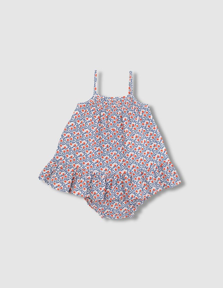Vestido de tirantes estampado floral