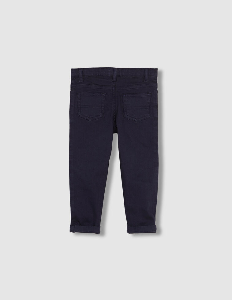 Pantalon  Cinco Bolsillos Sarga Marino