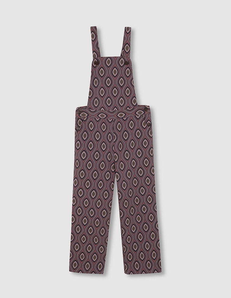 Peto estampado morado Peto estampado morado